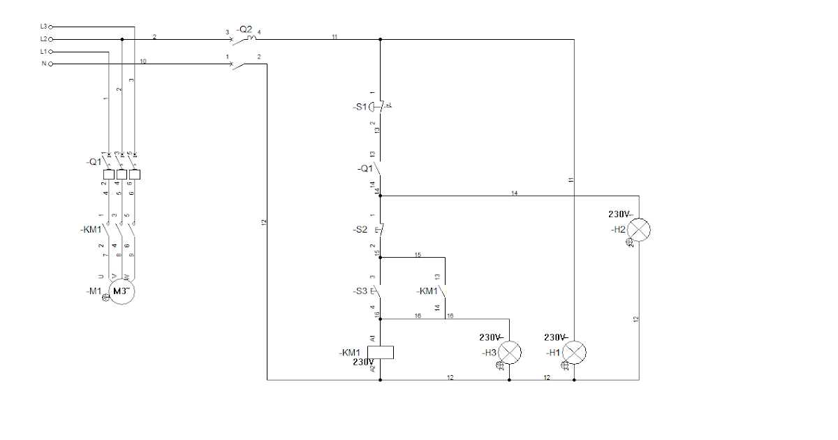 Schéma de branchement moteur électrique 230v monophasé